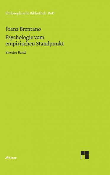 Psychologie vom empirischen Standpunkt