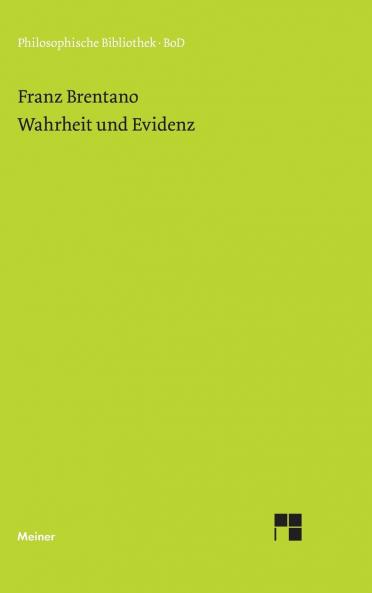 Wahrheit und Evidenz