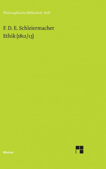 Ethik (1812/13)