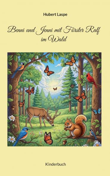 Benni und Jenni mit Förster Ralf im Wald