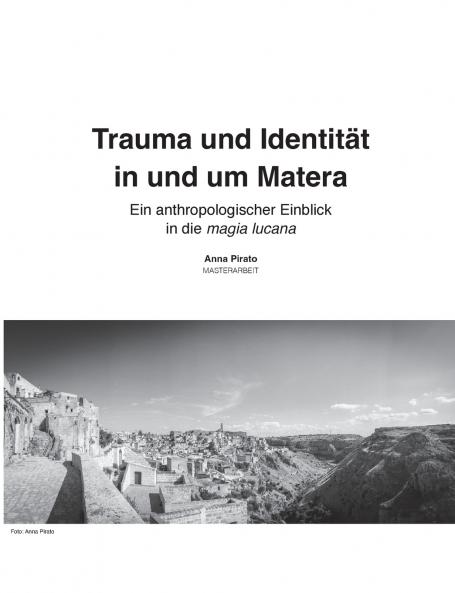 Trauma und Identität in und um Matera