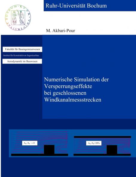 Numerische Simulation der Versperrungseffekte bei geschlossenen Windkanalmessstrecken
