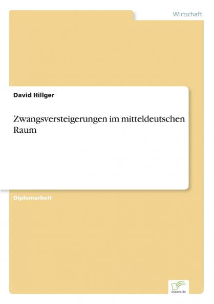 Zwangsversteigerungen im mitteldeutschen Raum