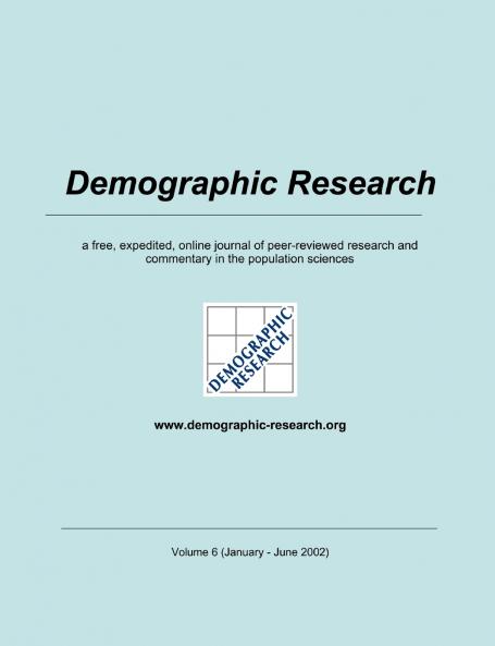 Demographic Research Volume 6