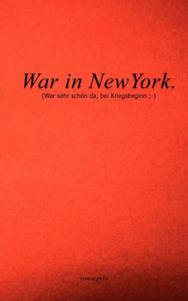 War in NewYork