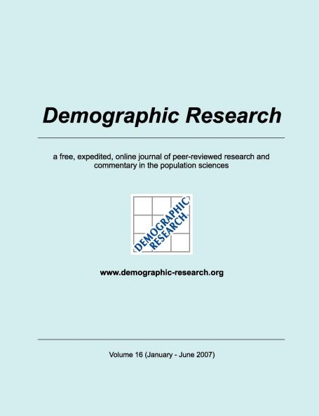 Demographic Research Volume 16