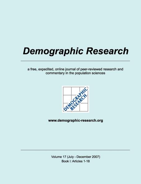 Demographic Research Volume 17