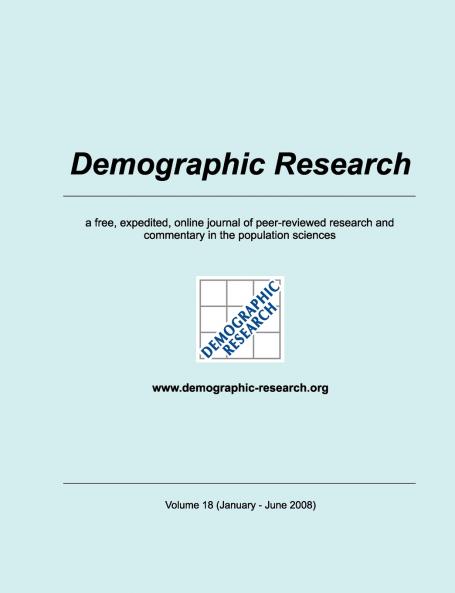 Demographic Research Volume 18