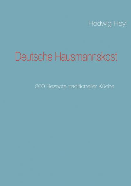 Deutsche Hausmannskost
