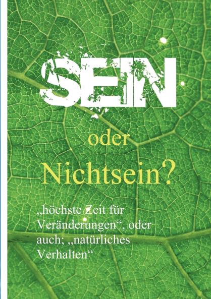 Sein oder Nichtsein?