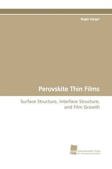 Perovskite Thin Films