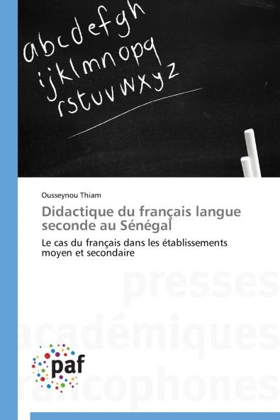 Didactique du français langue seconde au sénégal