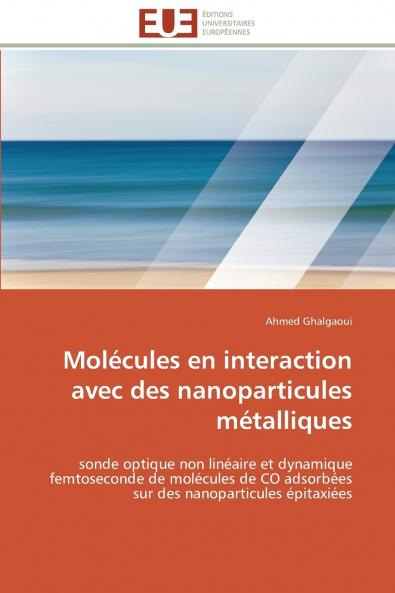 Molécules en interaction avec des nanoparticules métalliques