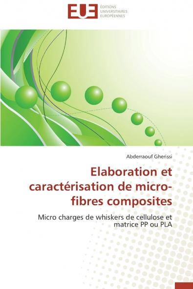 Elaboration et caractérisation de micro-fibres composites
