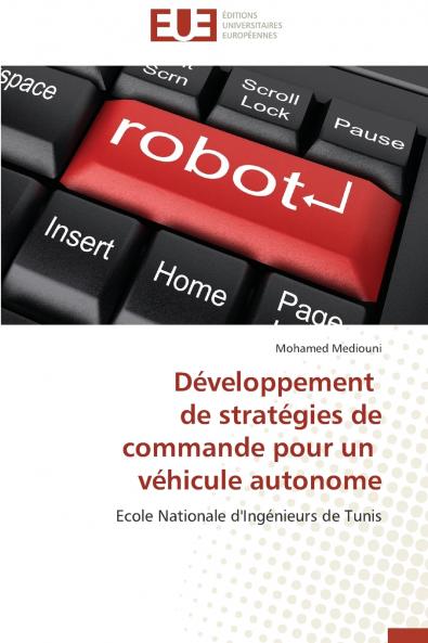 Développement   de stratégies de  commande pour un   véhicule autonome