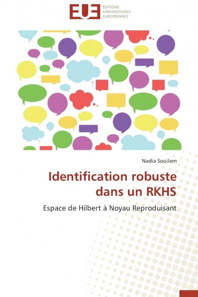 Identification robuste dans un rkhs