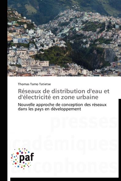 Réseaux de distribution d'eau et d'électricité en zone urbaine