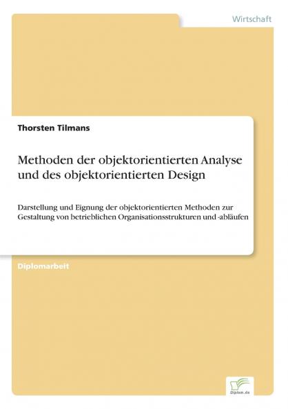 Methoden der objektorientierten Analyse und des objektorientierten Design