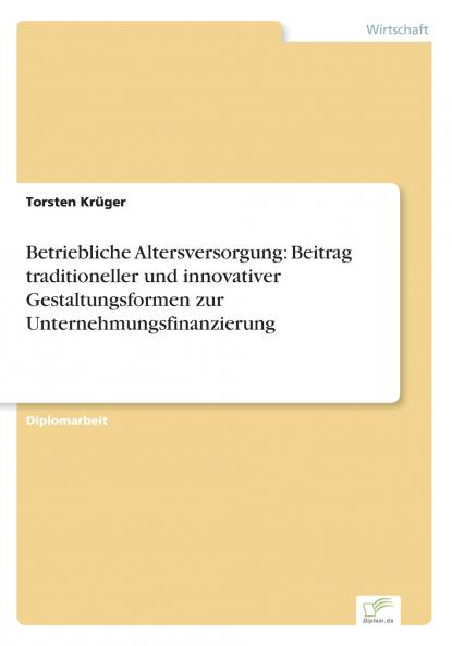 Betriebliche Altersversorgung