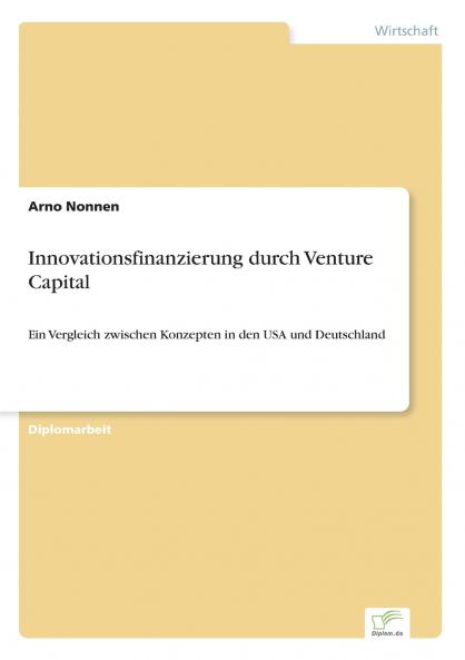 Innovationsfinanzierung durch Venture Capital