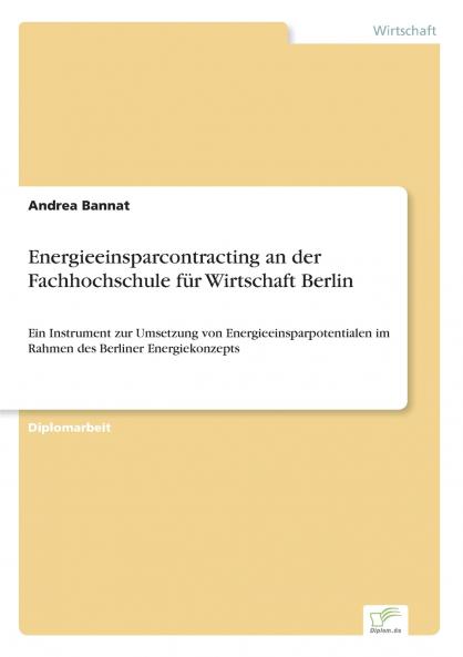 Energieeinsparcontracting an der Fachhochschule für Wirtschaft Berlin