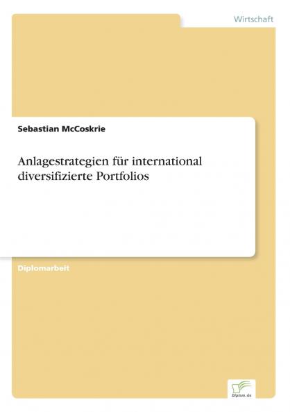 Anlagestrategien für international diversifizierte Portfolios
