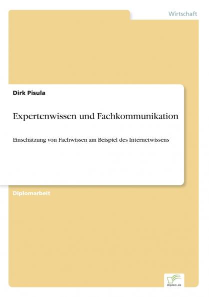 Expertenwissen und Fachkommunikation