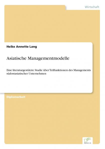 Asiatische Managementmodelle
