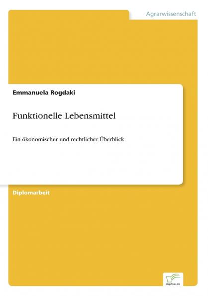 Funktionelle Lebensmittel