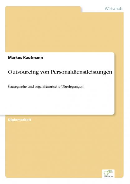 Outsourcing von Personaldienstleistungen