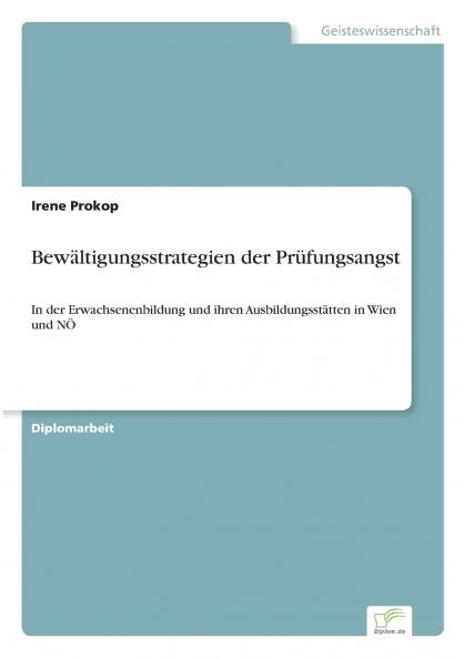 Bewältigungsstrategien der Prüfungsangst