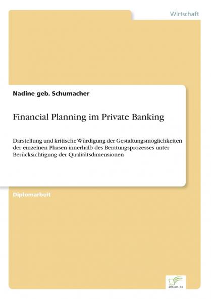 Financial Planning im Private Banking