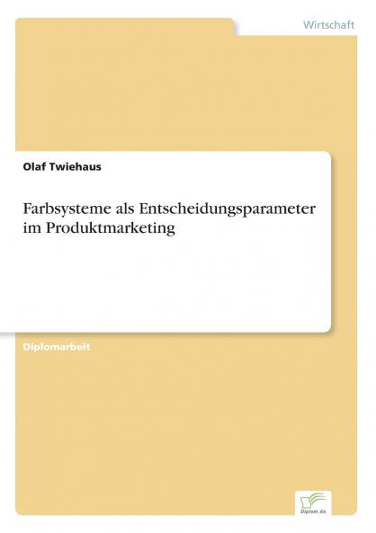 Farbsysteme als Entscheidungsparameter im Produktmarketing