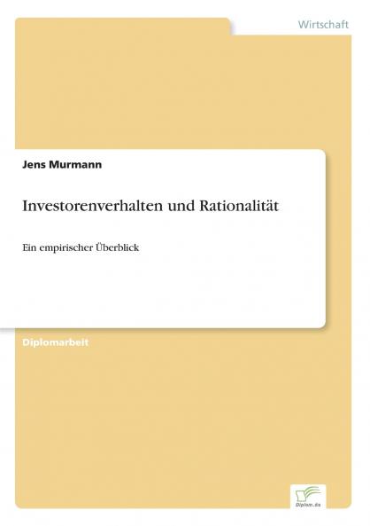 Investorenverhalten und Rationalität