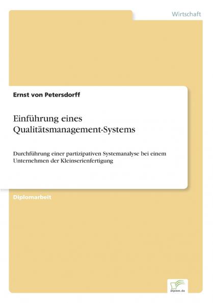 Einführung eines Qualitätsmanagement-Systems