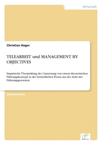 TELEARBEIT und MANAGEMENT BY OBJECTIVES