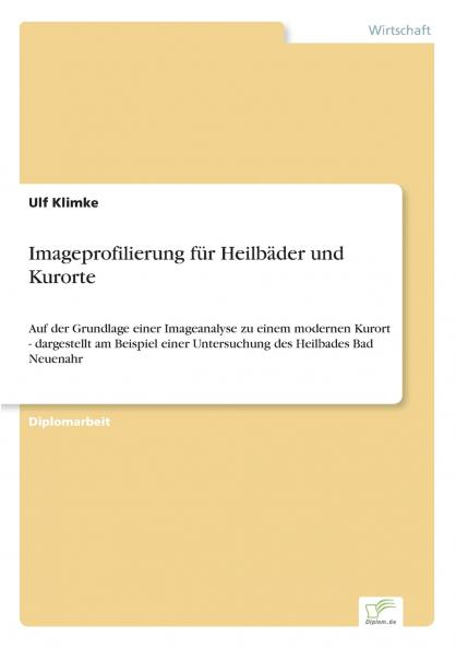 Imageprofilierung für Heilbäder und Kurorte