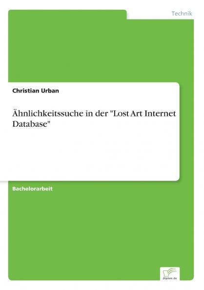 Ähnlichkeitssuche in der Lost Art Internet Database