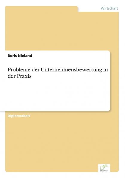 Probleme der Unternehmensbewertung in der Praxis
