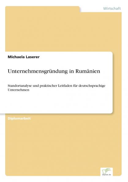 Unternehmensgründung in Rumänien