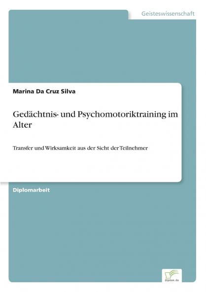 Gedächtnis- und Psychomotoriktraining im Alter