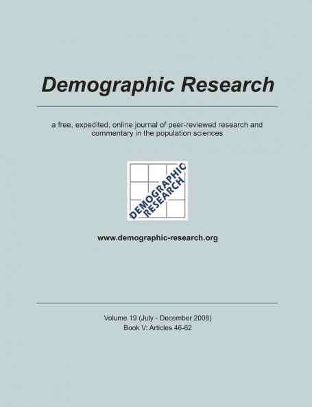 Demographic Research Volume 19 Book 5
