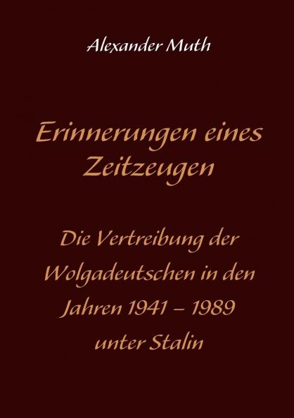 Erinnerungen eines Zeitzeugen