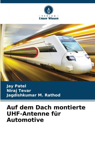 Auf dem Dach montierte UHF-Antenne für Automotive