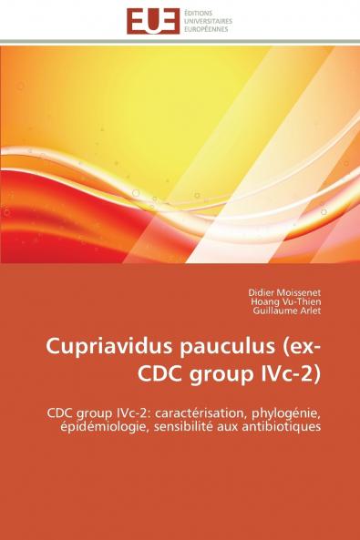 Cupriavidus pauculus (ex-cdc group ivc-2)