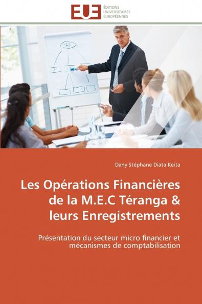 Les opérations financières de la m.e.c téranga & leurs enregistrements
