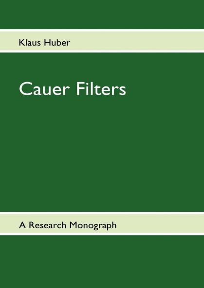 Cauer Filters