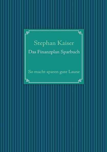 Das Finanzplan Sparbuch