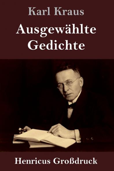 Ausgew��hlte Gedichte (Gro��druck)