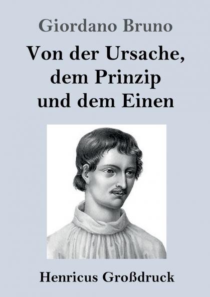 Von der Ursache dem Prinzip und dem Einen (Gro��druck)